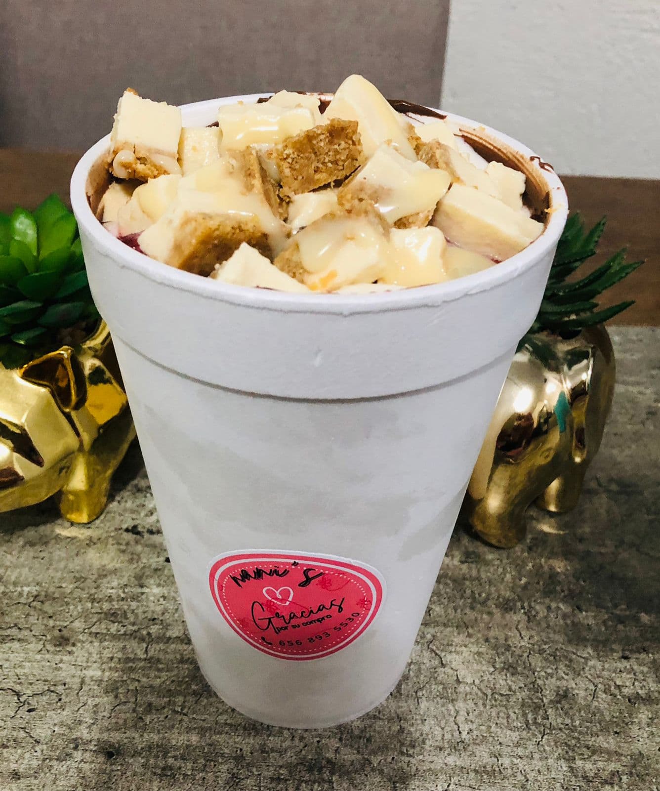 Fresas con Pay y Nutella 1 L