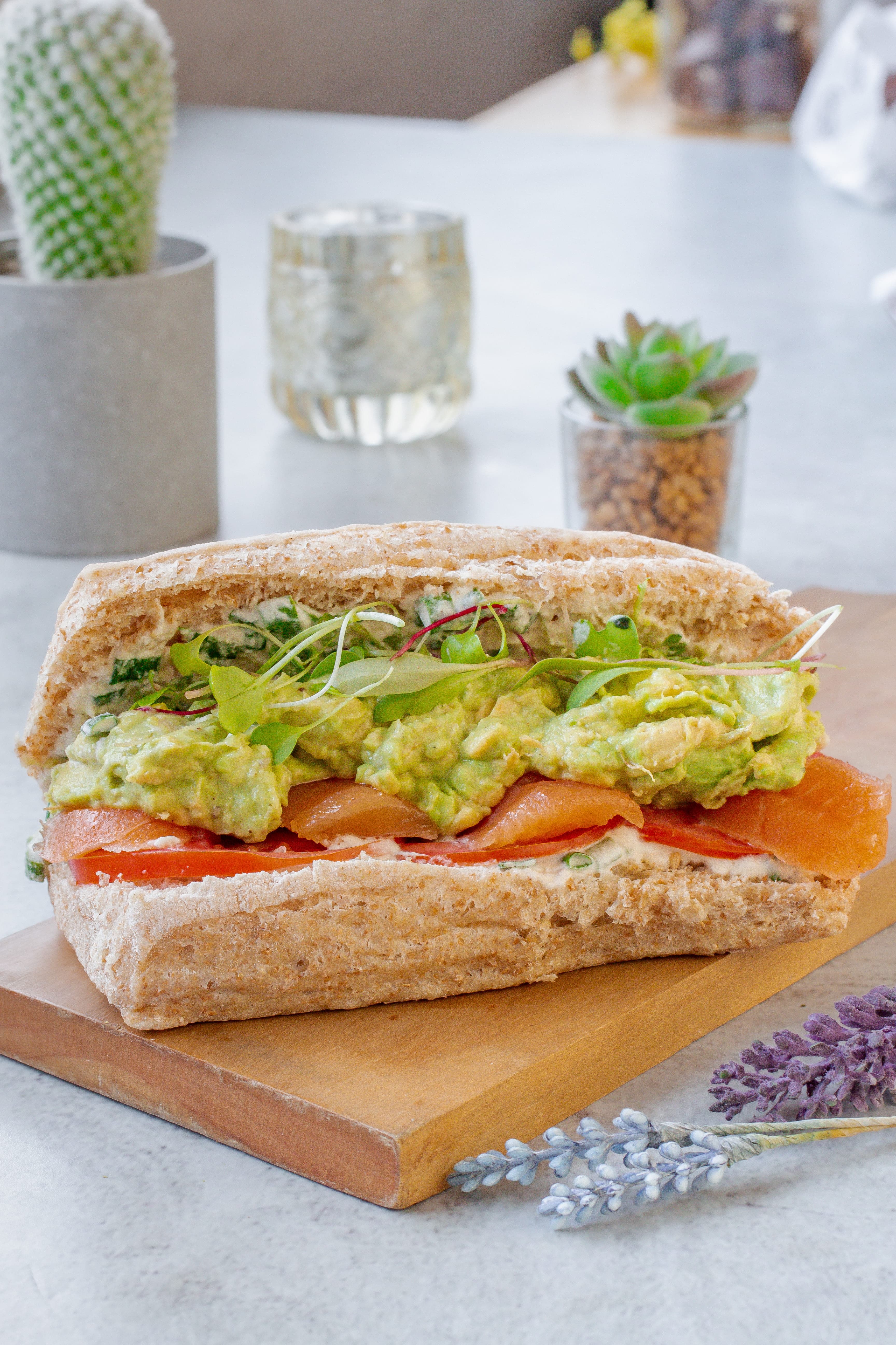 Baguetino Tipo Salmón de la Casa