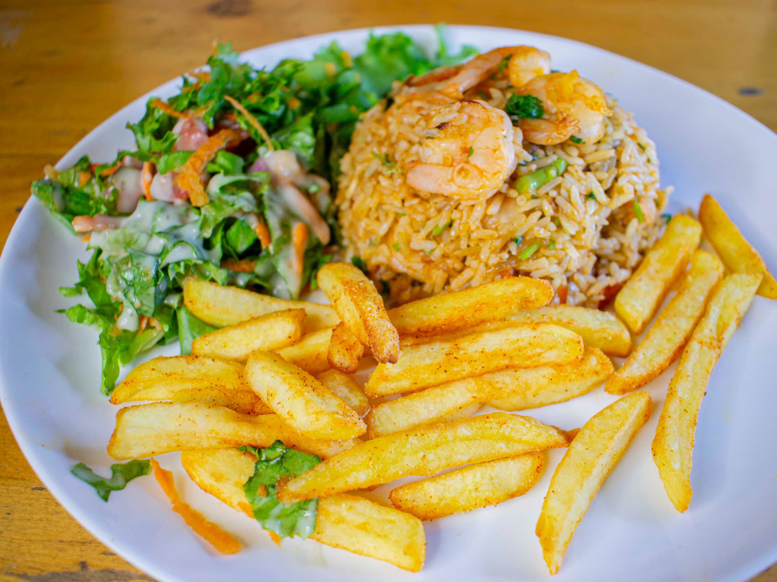 Arroz con Camarones