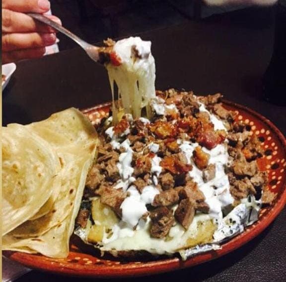 Papa con Carne