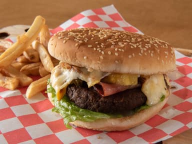 Hamburguesa de Arrachera
