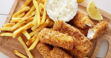 Dedos de Pescado con Papas