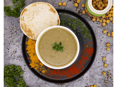 Sopa Árabe de Lentejas + Pan Pita Casera