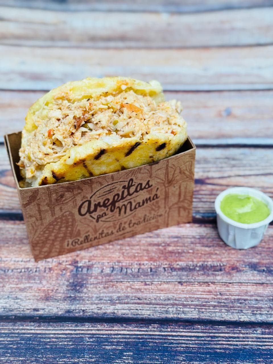 Arepa Solo Pollo