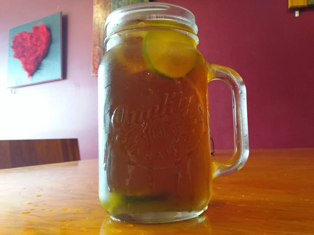 Té negro de limón