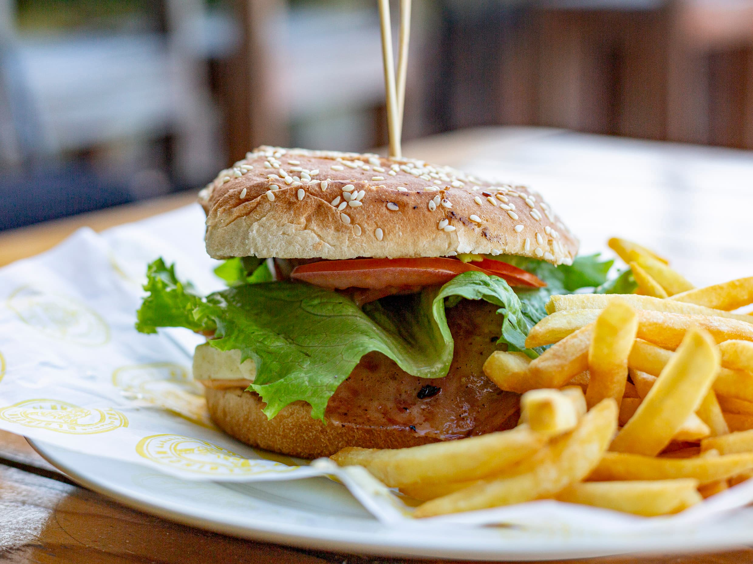 Hamburguesa de Arrachera
