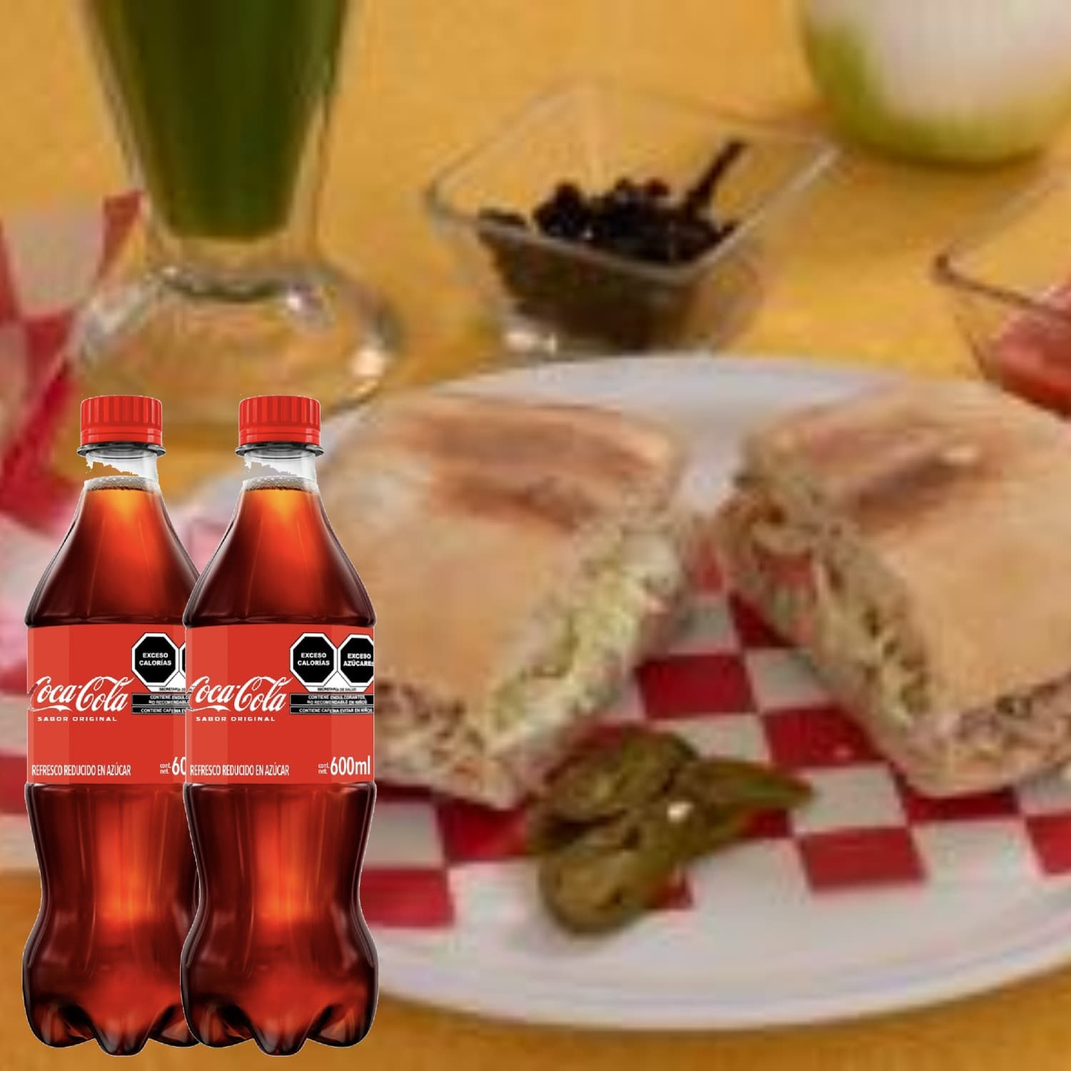 Combo 2 Tortas + 2 Cocas Colas