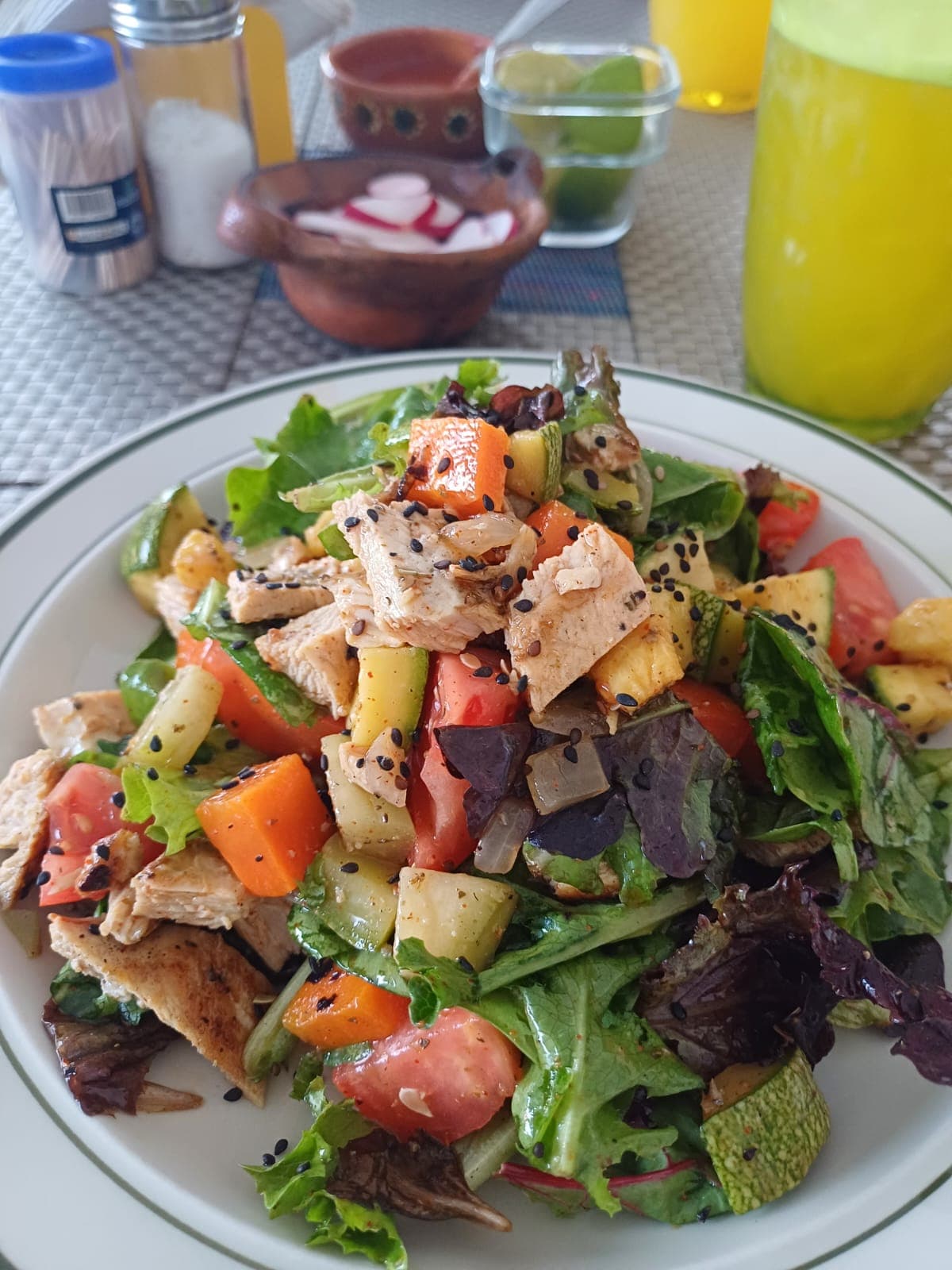 Ensalada con Pollo