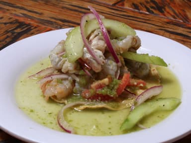 Tostada de Aguachile