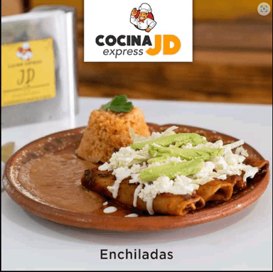 Enchiladas + Jamaica