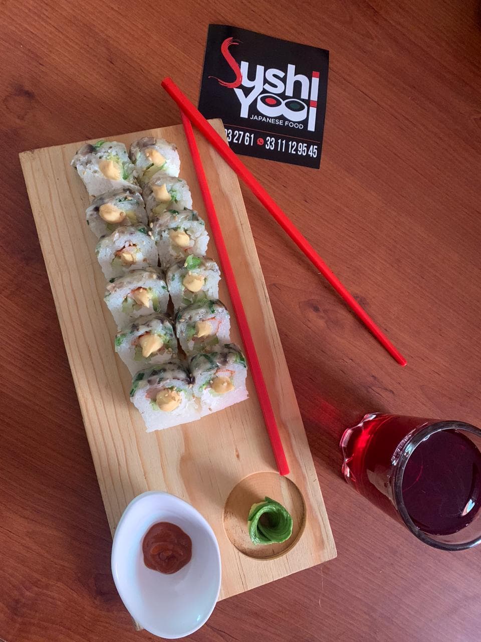 Sushi Manchego Surimi