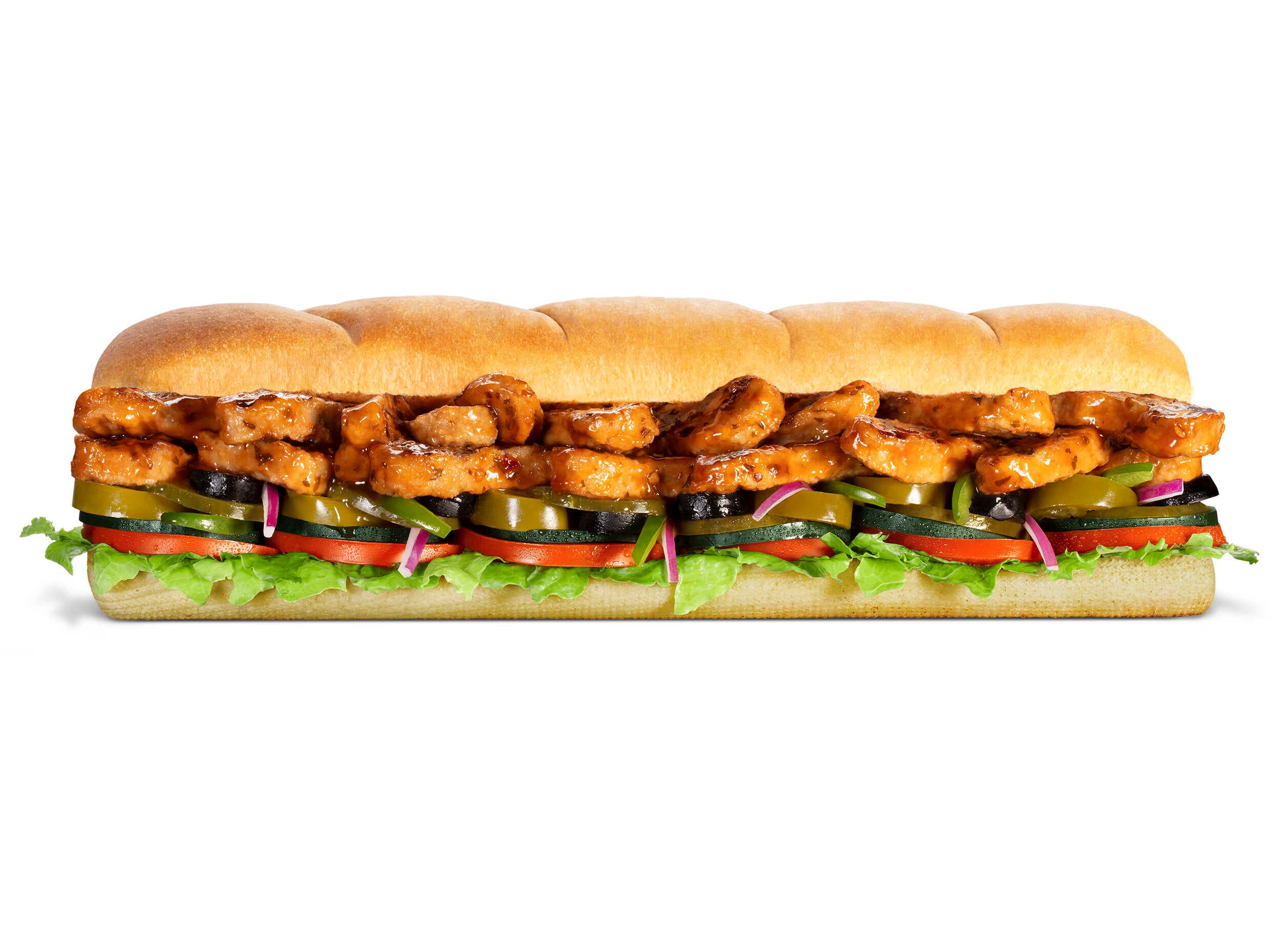 Sub Teriyaki Veg Footlong