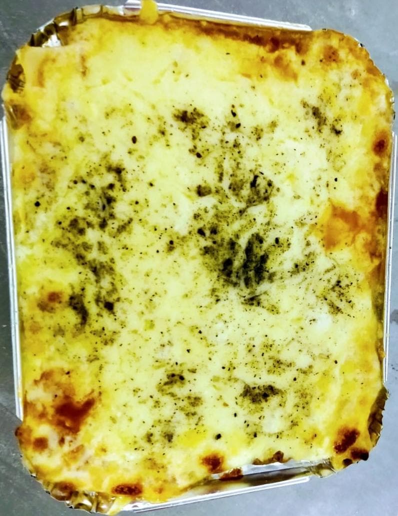 Lasagna Personal Mixta Jamón Pollo