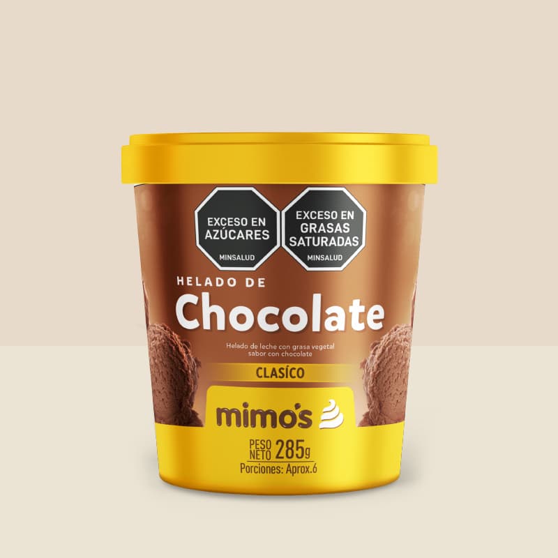 Medio Litro de helado Clasico Chocolate