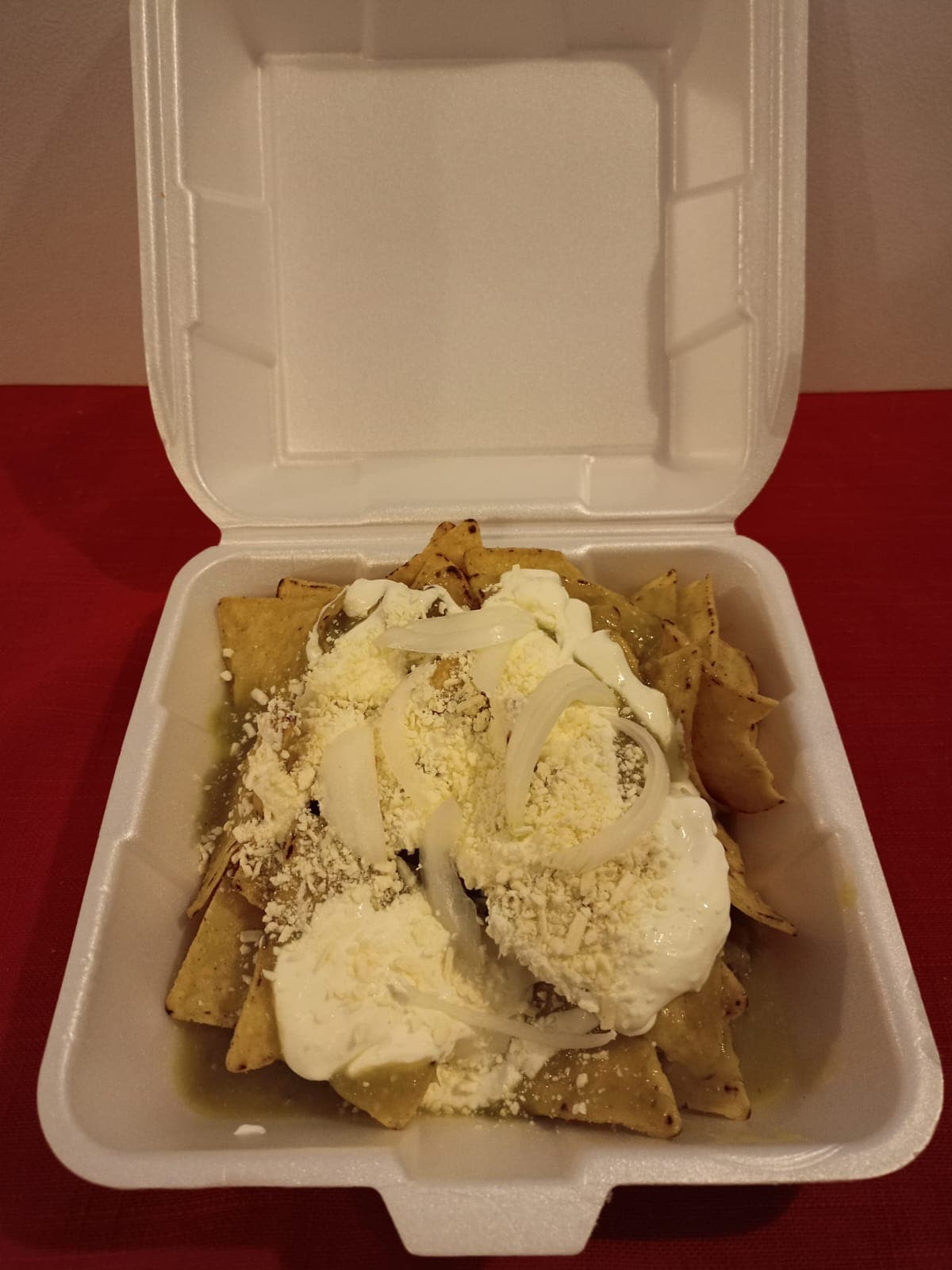 Chilaquiles Verdes Sencillos