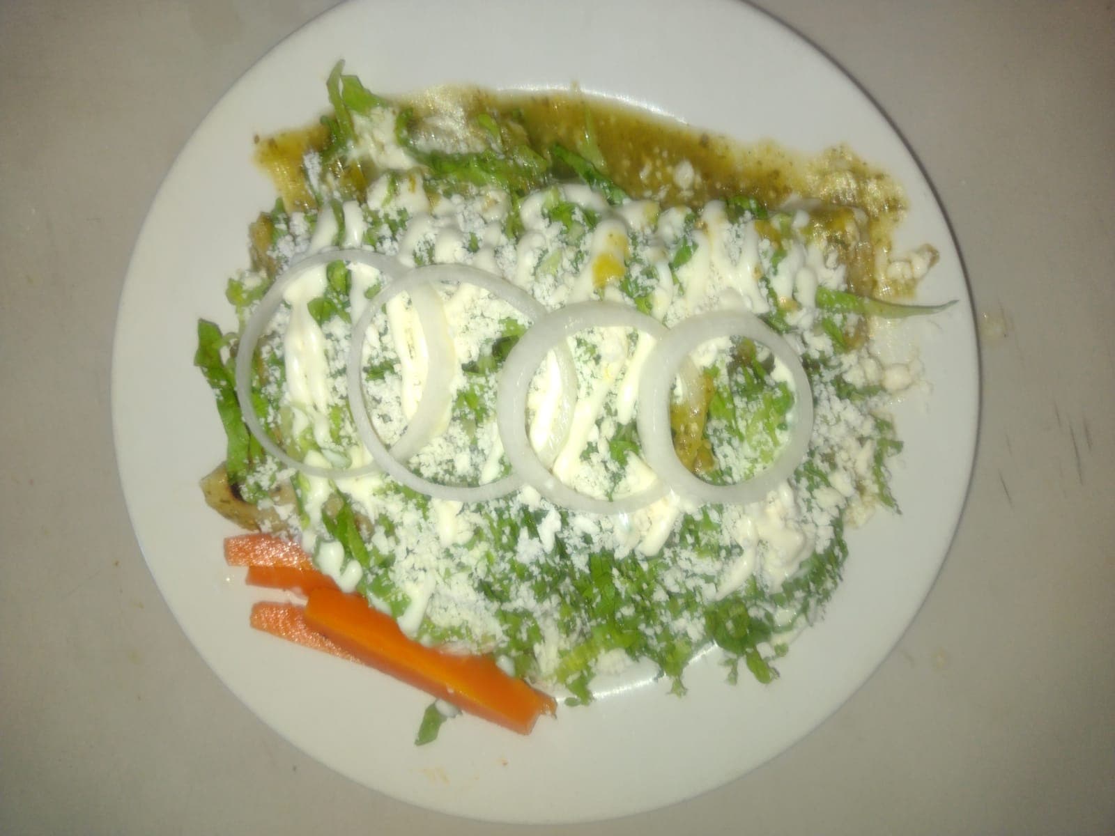 Combo Enchiladas Verdes
