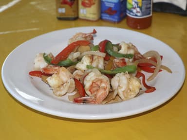 Fajitas de Camarón