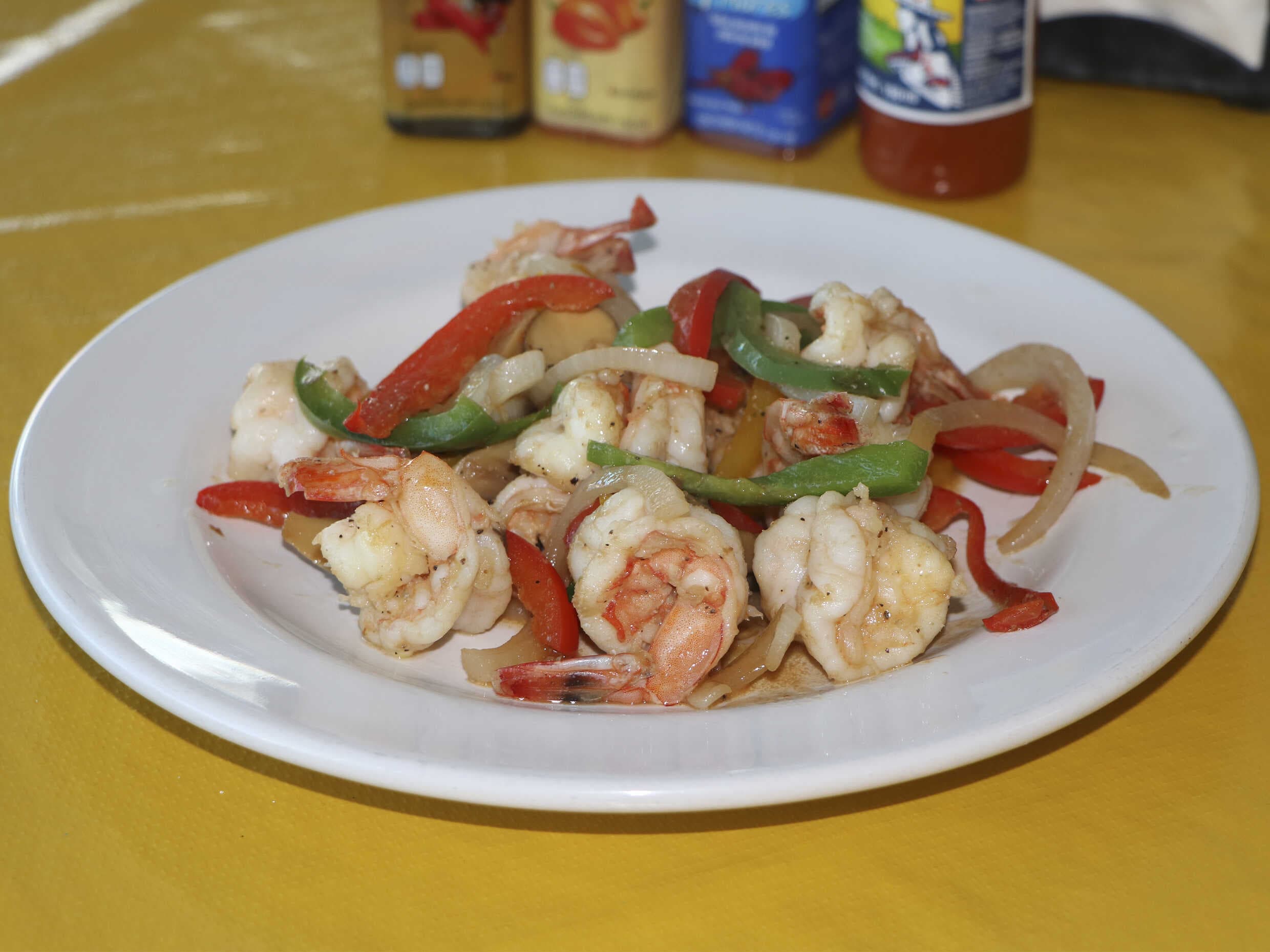 Fajitas de Camarón