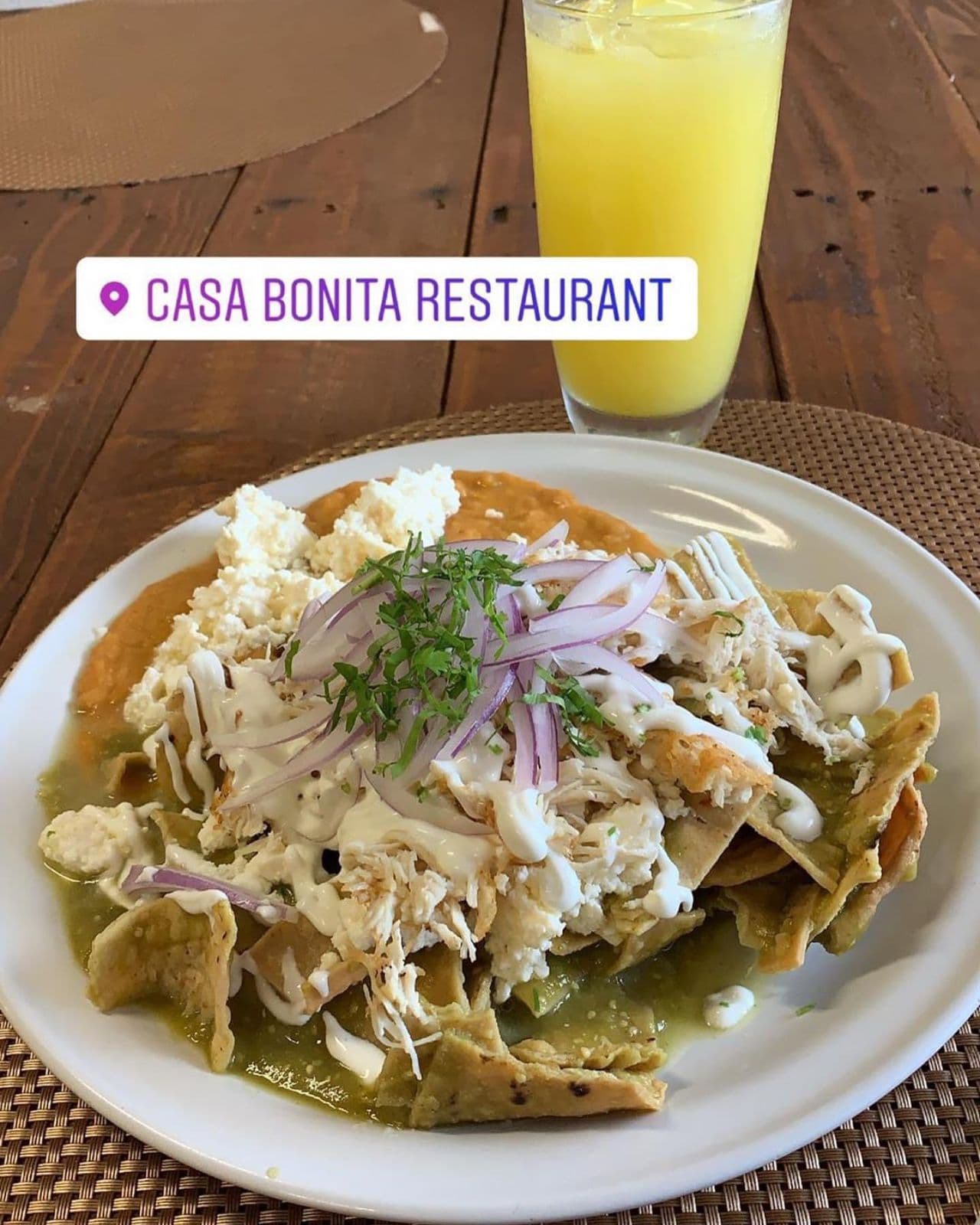 Chilaquiles con Pollo
