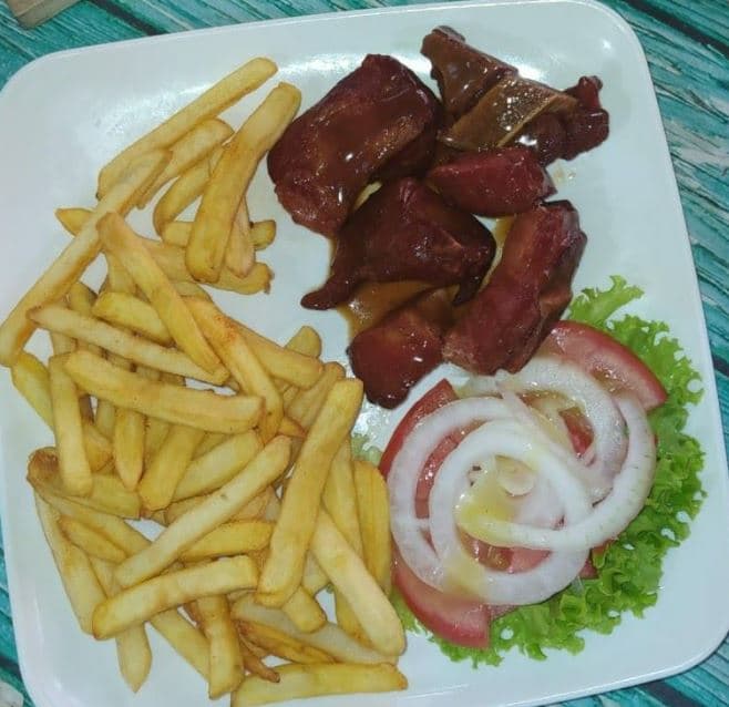 Costillas BBQ libra