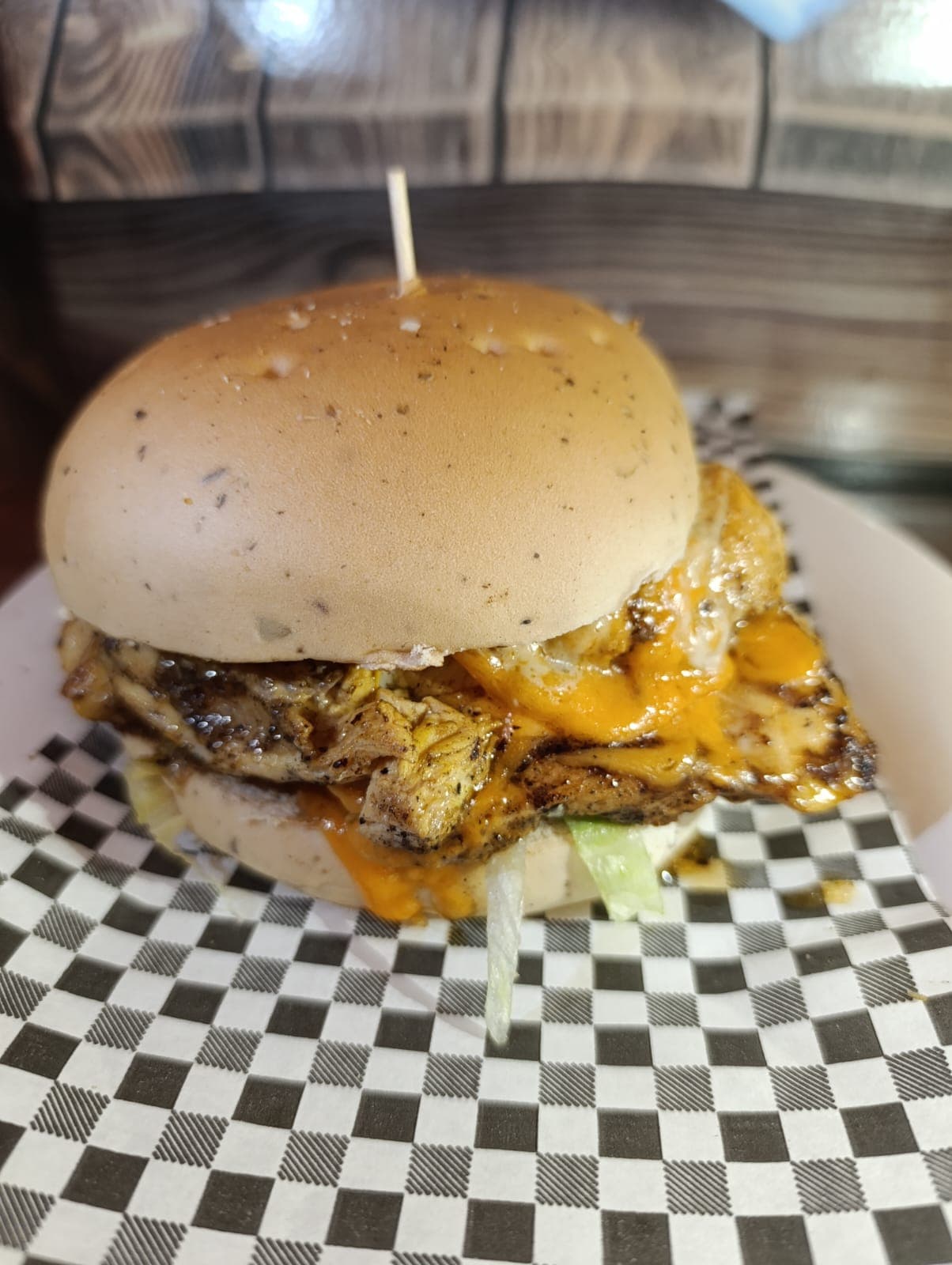 Hamburguesa Doble Pollo