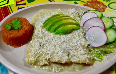 Orden de Enchiladas Suizas (3 Piezas)