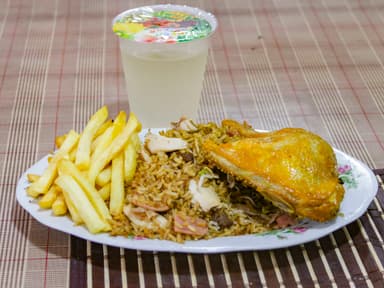 Combo-Personal con pollo frito