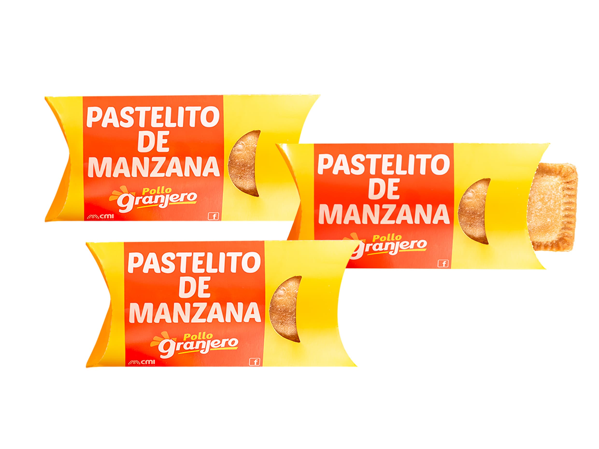 3 Pasteles de Manzana