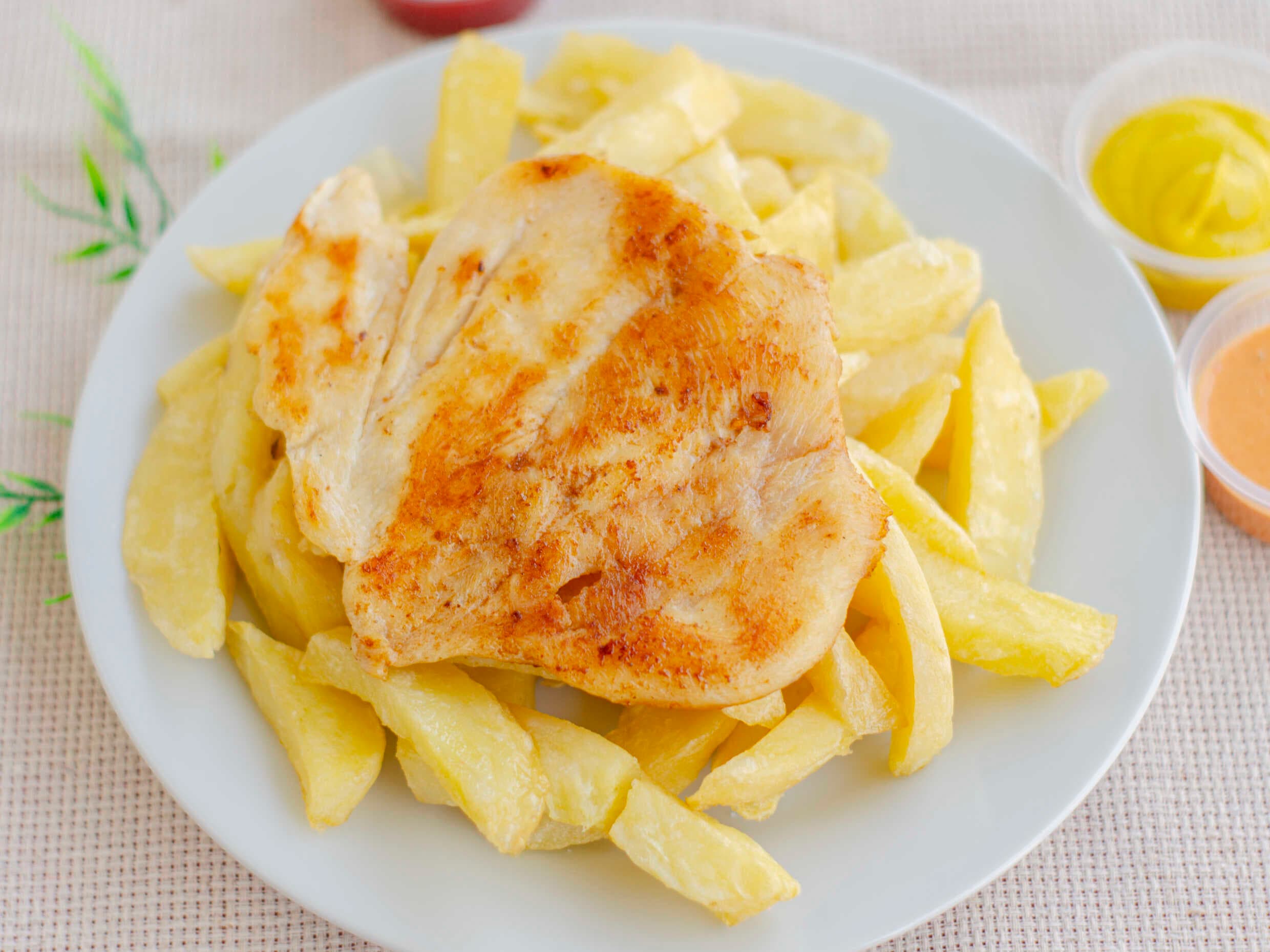 Filete y Papas