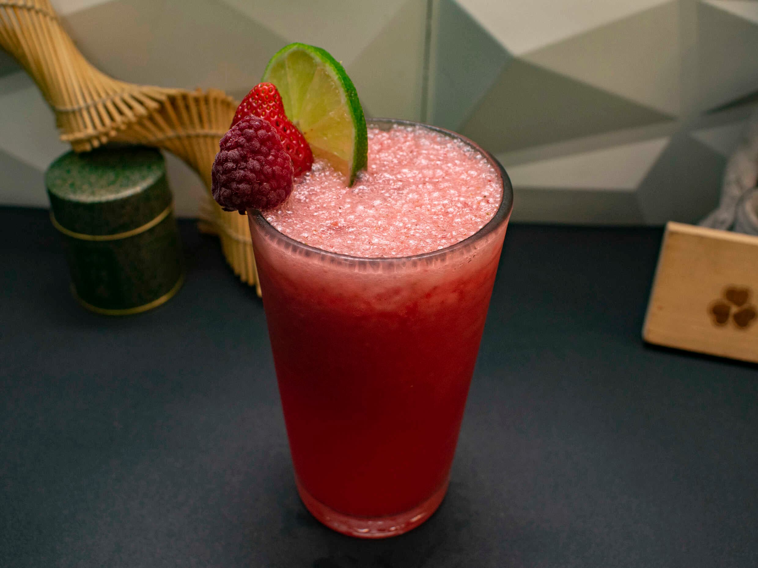Limonada de Frutos Rojos