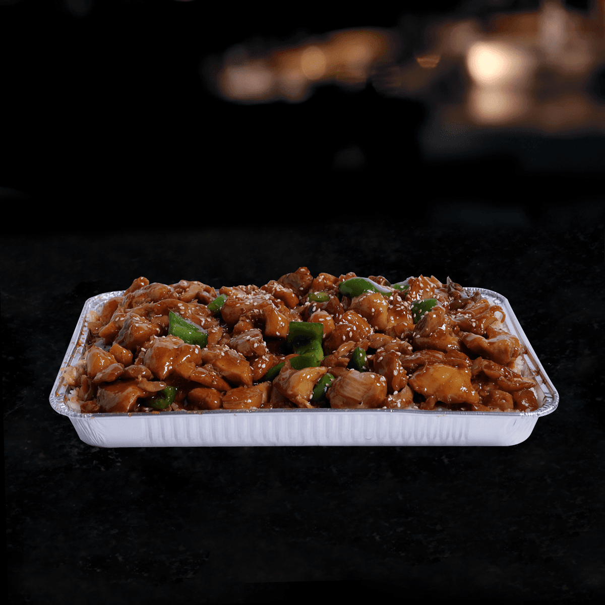 Charola Familiar Teriyaki Pollo