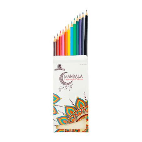 Lápices de Colores Mandala Studentz