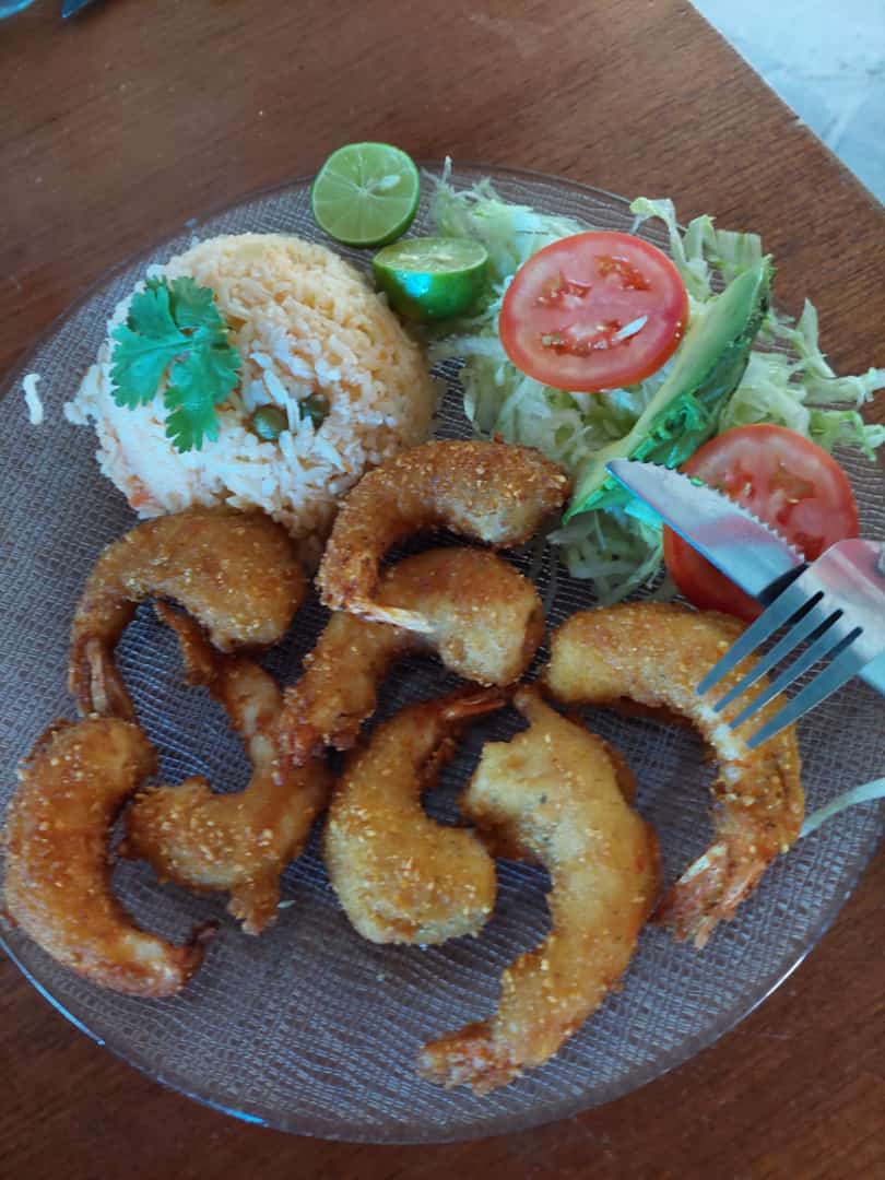 Camarones Empanizados