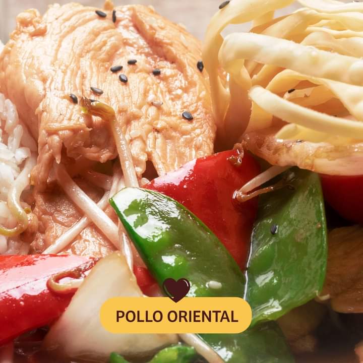 Pollo Oriental con Verduras