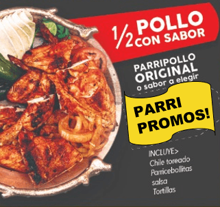 1/2 Pollo con Sabor