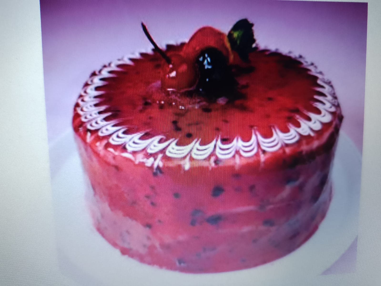 Pastel de Zarzamora con Philadelphia
