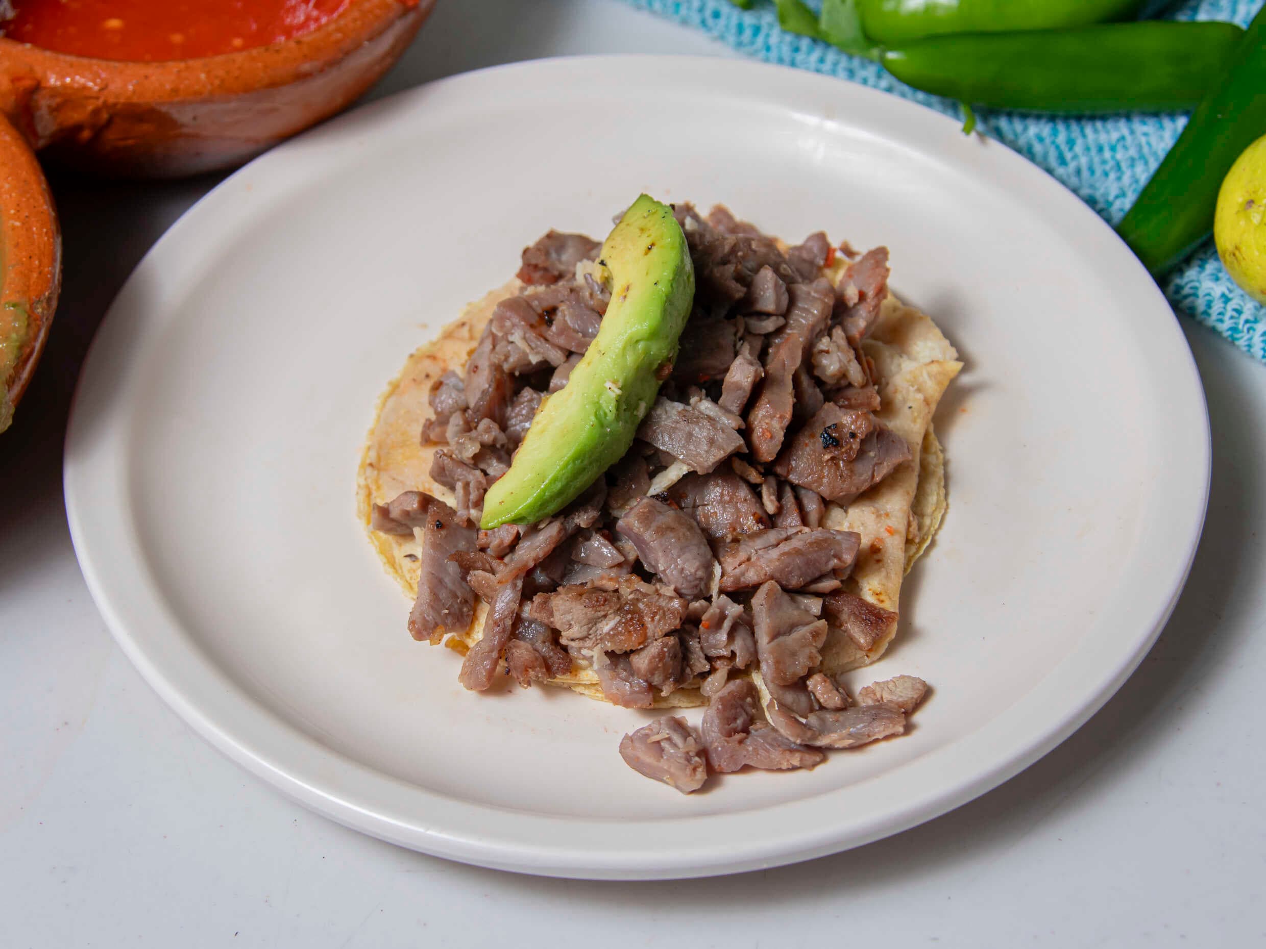 Taco de Cecina