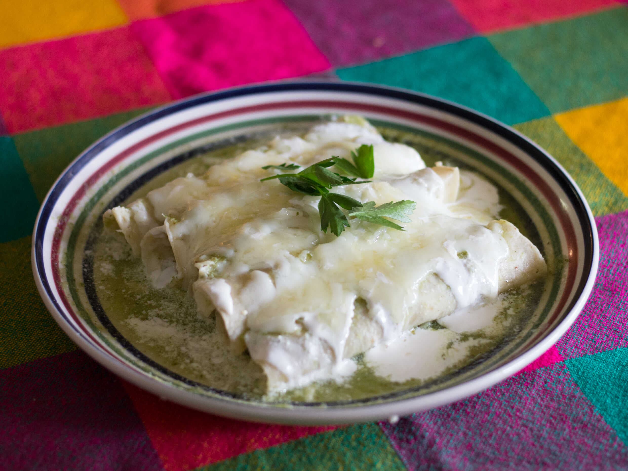 Enchiladas Suizas