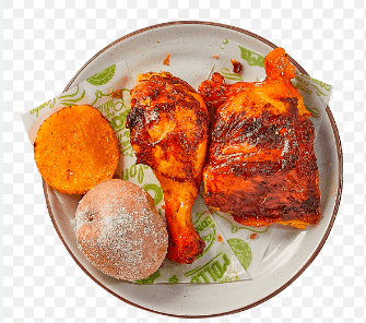 1/4 de Pollo Asado