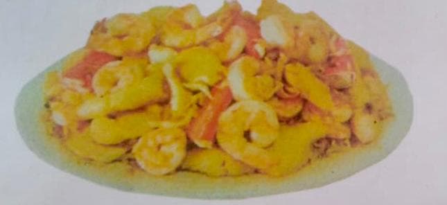Chau Fan con Mariscos