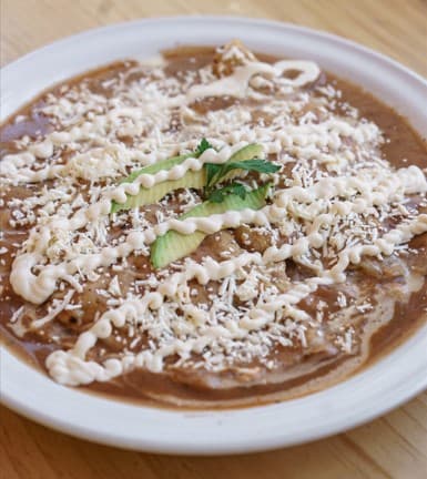 Enchiladas campiranas