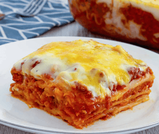 Combo Lasagna Sencilla+Gaseosa Personal 400 Ml