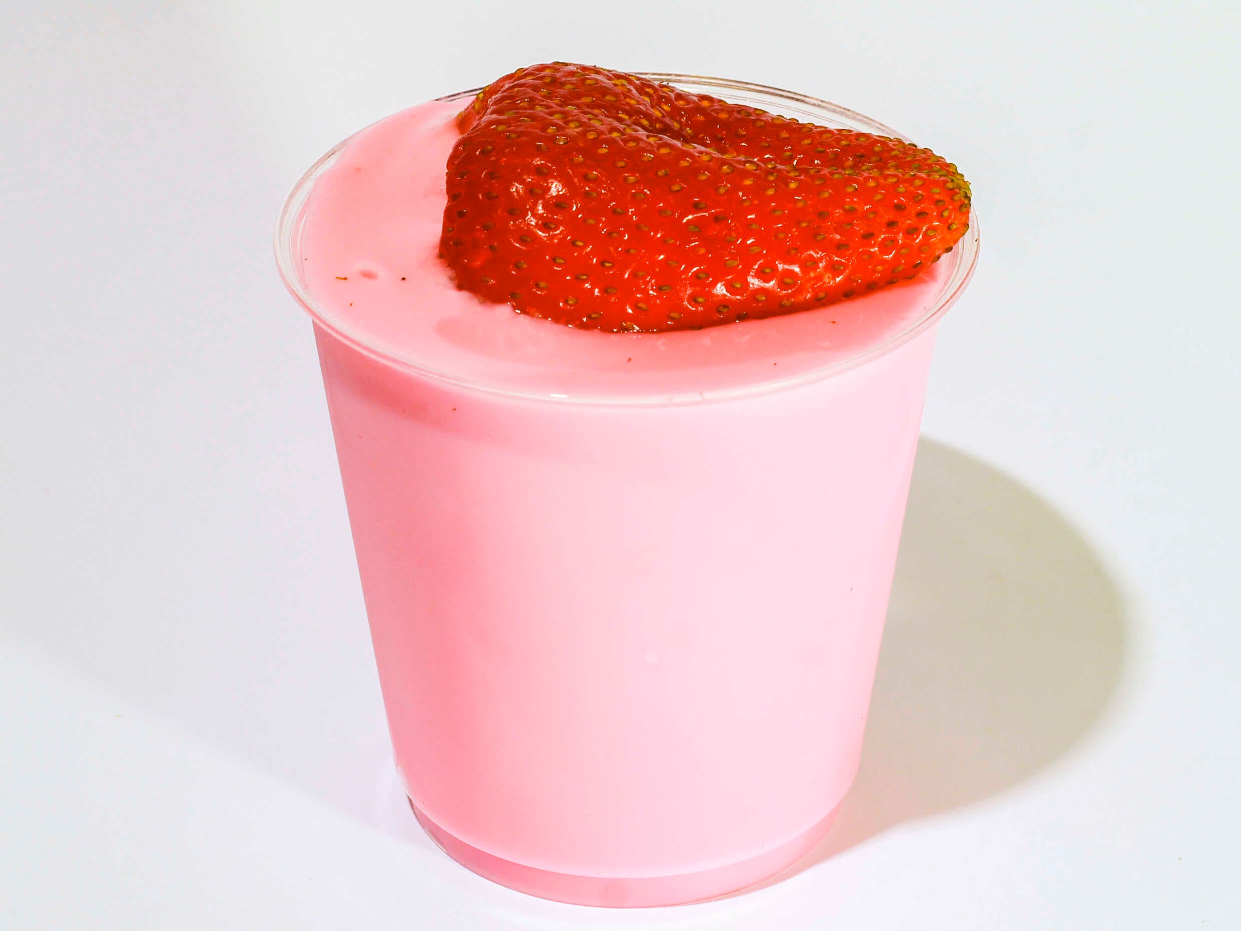 Gelatina de Yogurt de Fresa