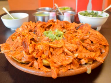 1/2 Orden de Nachos de Pastor -
