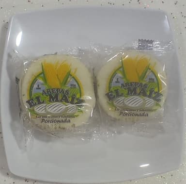 2 Porciones de Arepas