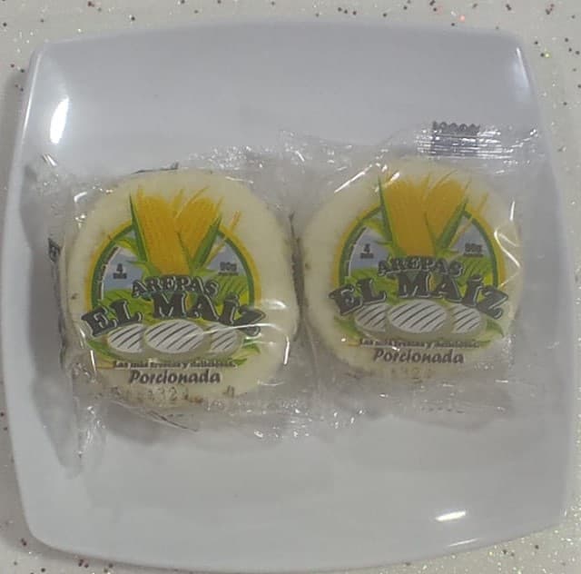 2 Porciones de Arepas