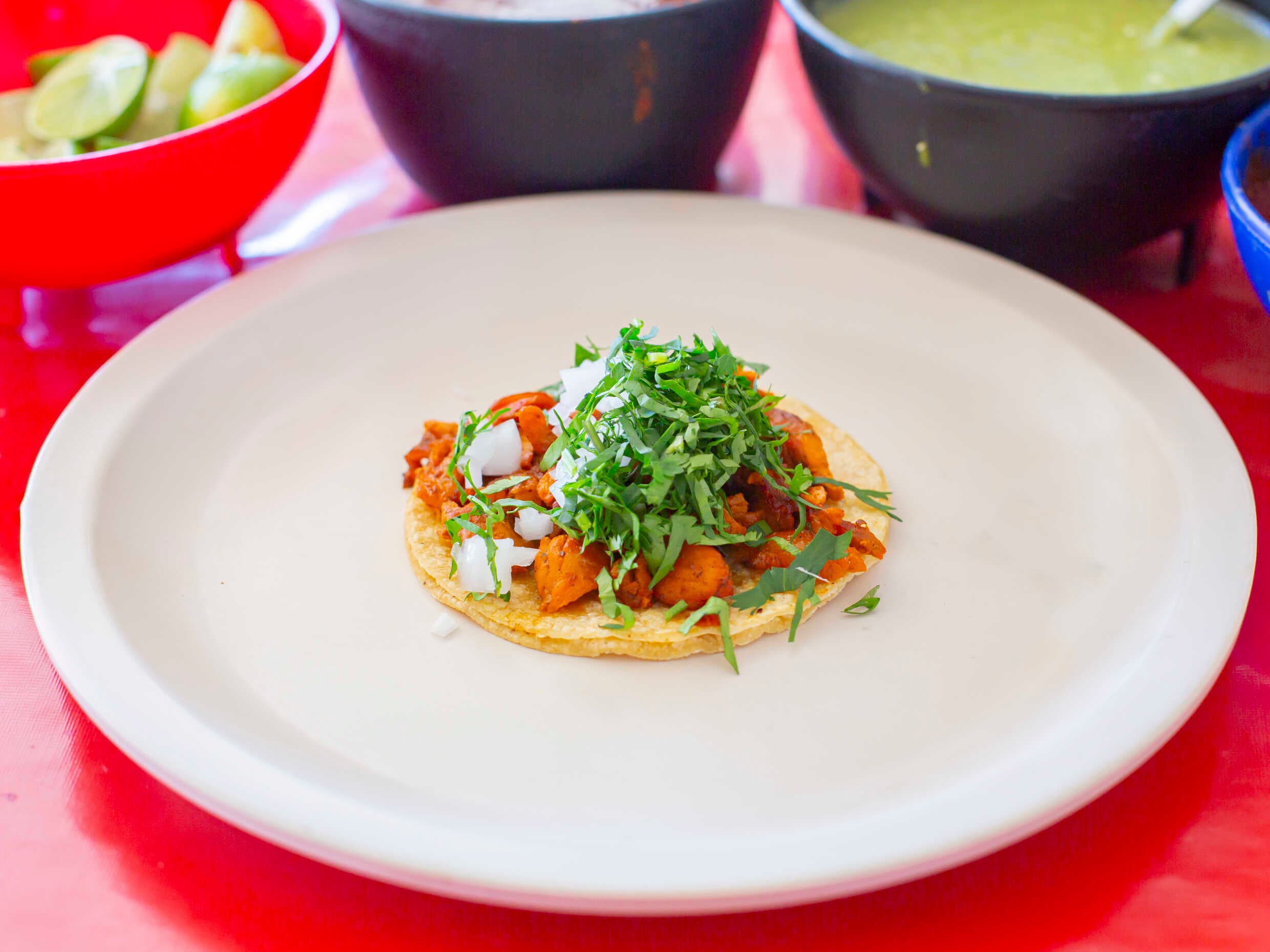 Taco de Longaniza