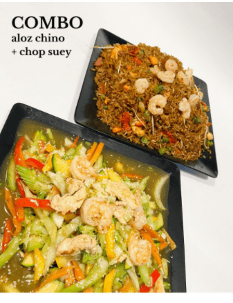 Combo Pareja Aloz Chino + Chop Suey