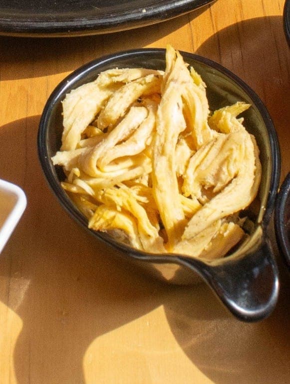 Pollo desmechado