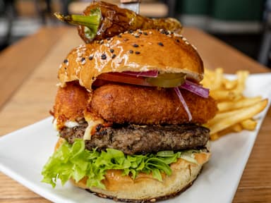 Hamburguesa quesuda